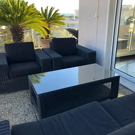 Gorgeous One-bedroom With Terrace And Sea View -stayinantibes- Bijou Apartamento